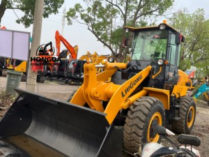 Cargador de ruedas Liugong 836 usado, buena función, maquinaria de construcción, China, carga nominal de 3 toneladas, venta de cargador frontal hidráulico Kawasaki - Product Image 6