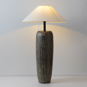 <span class=keywords><strong>Vase</strong></span> en rotin abat-jour conception personnalisée lampe de bureau lampe de table en rotin décorative et éclairage avec design tissé créatif nul - Product Image 5