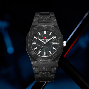 Mens Fashion Luxury <b>Watch</b> White Gold Marble Pattern Square <b>Case</b> Quartz Wristwatch for Business Gift for Gentlemen - Product Image 6