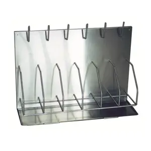 new moodel hospital instrument trolley medical stainless steel bedpan and bottle racks