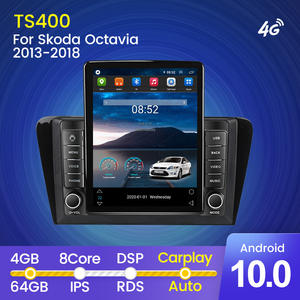 Autoradio MEKEDE <span class=keywords><strong>Android</strong></span> 10 4+64G pour Skoda Octavia <span class=keywords><strong>A7</strong></span> III 3 2014 2015 2016 2017 <span class=keywords><strong>2018</strong></span> Caméra 360° DSP RDS - Product Image 3