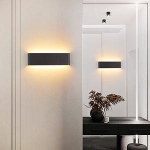 Lámpara de Pared LED para Dormitorio, Control Remoto Inteligente 2.4G, Luz de Tres Tonos, Lámpara de Pared Larga para Hotel, Lámpara de Pared Interior - Product Image 3