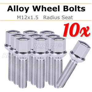 5/10/15 Piezas de Tuercas de Rueda de Aleación M12x1.5, Tornillos de 40 mm de Longitud para Mercedes/Benz CLK W209 1992-2009 - Product Image 1