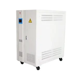 Regulador de voltaje tipo Servo, estabilizador de voltaje Industrial, 100KVA 120 KVA 150KVA AC 380V 440V, trifásico SBW