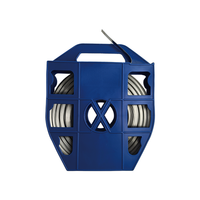 Bande en acier inoxydable S201 pour boîte à fibre optique, sangle de montage sur poteau durable pour boîtes de distribution et de terminaison