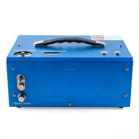 Compresseur d'air PCP à arrêt automatique, 300 bar/4500 psi/30 MPa, sans huile/eau, connecteur rapide 8 mm HPA, 12 V/110 V/220 V