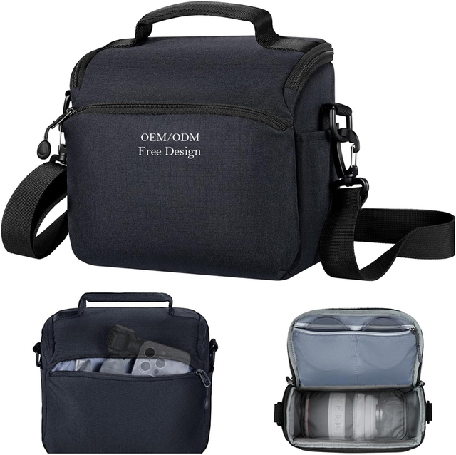 Custom Camera Sling Bag Small Crossbody Camera Case DSLR/SLR/Cute Compact Shoulder Photography Bags for Photographers