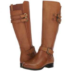Zapatos de equitación de cuero premium SMART SHINE ENTERPRISES HJ-64 de alta calidad, resistentes, duraderos y cómodos para exteriores y establos. - Product Image 1