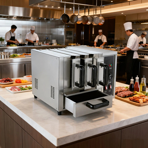 Tùy chỉnh không khói trong nhà BBQ không khói thiết bị không khói bảng Top Hàn Quốc BBQ nướng - Product Image 6