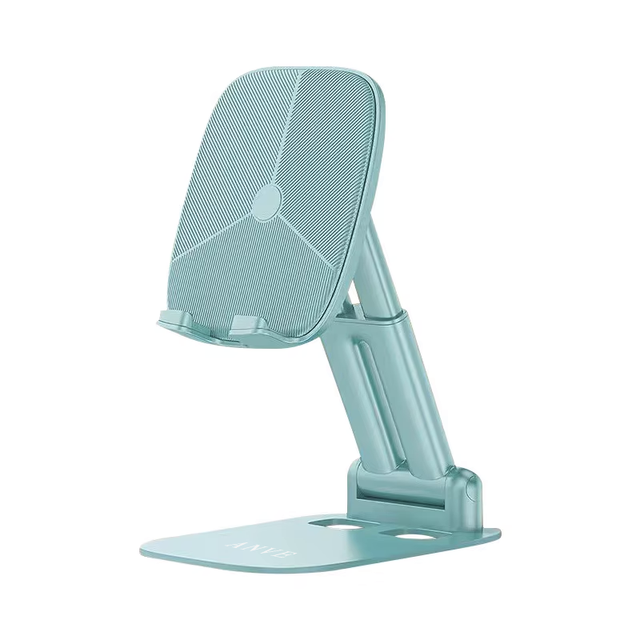2025 New Universal Dashboard Foldable Flexible Adjustable Anti-Slip Carbon Steel ABS Phone Stand for Desk Use Live Streaming