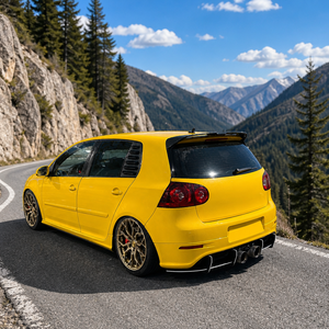 Nuovo Spoiler Posteriore Lucido Nero in ABS per Volkswagen <span class=keywords><strong>Golf</strong></span> 5 GTI 2003-2008 - Product Image 4