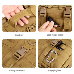 LUPU Tactical 45L Molle Tactical Backpack for Outdoor Sport Camping Walking Oxford Men's Tactical Mochilas Taticas Backpack Bags - Product Image 6