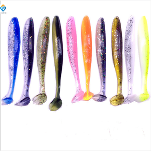 Toppin — <span class=keywords><strong>leurre</strong></span> <span class=keywords><strong>de</strong></span> pêche souple et beau, avec queue en T, double couleur, 6cm,7cm,9cm,12cm - Product Image 1