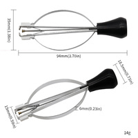 Aiguilles de montre Presseur Aiguilles de montre Picker Extracteur Outil de démontage Outil de réparation de montre Horloger Accessoires
