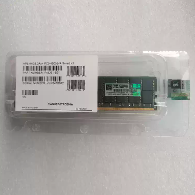 HPE P06033-B21 P11444-091 32GB DDR4 3200 PC4-25600 2RX4 ECC RDIMM Server RAM for HPE Gen10 Gen10 Plus DL380 DL360 ML350