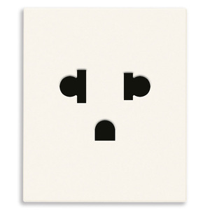 ปลั๊กไฟ Presa SICURY 2P+T 16A USA EU สีขาว ขนาด 5.2x4.3x5.6 ซม. - Product Image 1