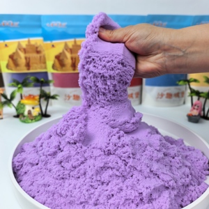 Sable spatial coloré, un jouet anti-stress spécialement conçu pour les enfants. Il <span class=keywords><strong>est</strong></span> non collant, réutilisable et un sable magique - Product Image 1