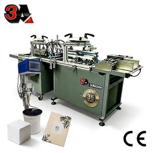 Pegadora Automática Mini 300 para Cajas Pequeñas y Bolsas de Papel con Sistema de Pulverización PLC, Pistola de Pegamento, Pegamento Termofusible y Pegamento Frío - Product Image 1