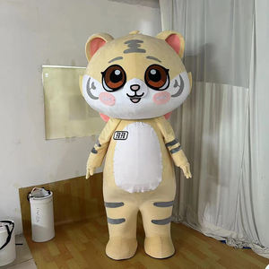 Trang phục <span class=keywords><strong>mascot</strong></span> thú bông hoạt hình tùy chỉnh Kinqee, hiệu ứng hóa trang, <span class=keywords><strong>mascot</strong></span> hổ tùy chỉnh - Product Image 4