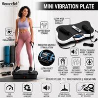 Tragbare Vibrationsplatte Trainingsgerät zur Gewichtsreduktion Heimtherapie-Ausrüstung Oszillierende Ganzkörper-Fitnessmaschine