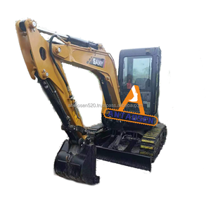 Mini ensacadora Sany de 3,5 toneladas usada, marca China Original barata, Sany35u con pluma oscilante, miniexcavadora de segunda mano - Product Image 1