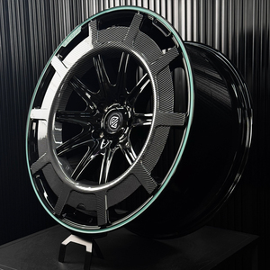 Jantes forgées GUDEDeep Lip Concave Rim 18-22 pouces en aluminium or chrome 2 pièces 5x120/114.3/130 Luxe pour voitures - Product Image 2