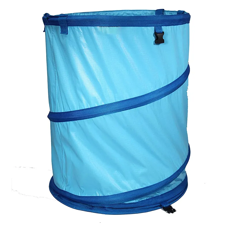 Custom Garden leaf bag Easy Folding Pop up Bin Garden leaf collapsible Trash Bag