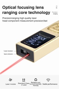 Télé<span class=keywords><strong>m</strong></span>ètre <span class=keywords><strong>laser</strong></span> 60m intelligent numérique portable avec chargement USB, mini mesureur de distance portatif - Product Image 2