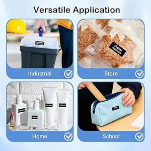 Cinta de Etiquetas Negra de 18 mm TZe-345 Compatible con <span class=keywords><strong>Brother</strong></span> P Touch TZ, Cinta de 18 mm 0.7 Laminada Blanca sobre Negra - Product Image 5