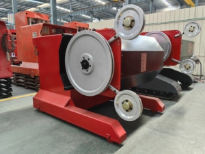 Machine de découpe à fil diamanté pour l'exploitation minière, la pierrierie, le marbre, le <span class=keywords><strong>granit</strong></span>, les blocs de pierre, le béton avec moteur à aimant permanent - Product Image 1