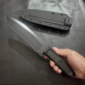Cuchillo de Combate Dobbin Hound Pinscher de Alta Calidad, Hoja de Acero Inoxidable con Punta Caída, Mango de Plástico, Funda para Bricolaje y OEM - Product Image 3