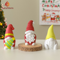 Décoration de Noël, bougies décoratives délicates, bougies de Noël Père Noël, bougies pour arbre de Noël, pour fêtes, mariages, décoration de la maison, cadeaux