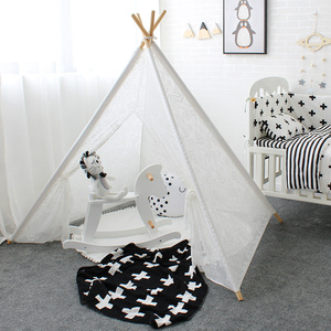 Venta al por mayor de alta calidad de encaje blanco niños de <span class=keywords><strong>tipi</strong></span> Cama grande niños bebé <span class=keywords><strong>tienda</strong></span> india - Product Image 3