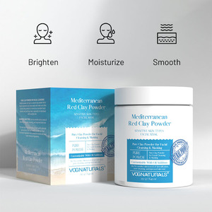 <span class=keywords><strong>Poudre</strong></span> de masque facial OEM ODM naturelle à l'<span class=keywords><strong>argile</strong></span> rouge méditerranéenne pour un nettoyage en profondeur, une <span class=keywords><strong>d</strong></span>étoxification, une exfoliation et un contrôle du sébum - Product Image 2