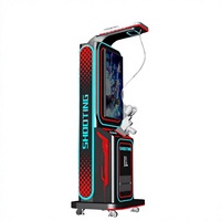 Machine d'arcade de tir immersif en réalité virtuelle avec écran HD 32 pouces et pistolet à détection de mouvement pour salles de jeux et centres commerciaux