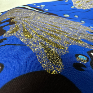 Nouvelle Arrivée Chemises en Jersey Sergé Africain 100% Coton Super Pailleté Or, Fil Peigné de Haute Qualité, Teintes et Tissées - Product Image 5