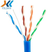 Cable de Red UTP Cat5e de Alta Calidad YILIAN CABLE, 305M, Cubierta de PVC LSZH, Uso en Telecomunicaciones, Certificado CE/ROHS