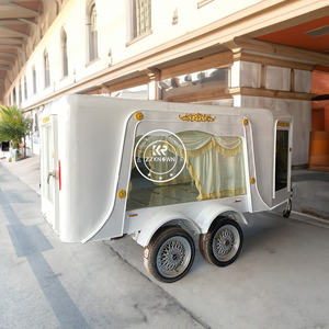 รถม้าศพแบบปรับแต่งใหม่ รถม้าลาก รถม้าบรรทุกโลงศพและโลงศพ อุปกรณ์งานศพ - Product Image 4