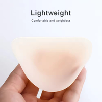 Protège-tétons triangulaires en silicone ultra-fins, réutilisables, imperméables, pour maillot de bain et soutien-gorge de sport, sexy