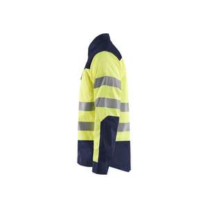 BLAKLADER - 325518173389M Hi-Vis Shirt Amarillo/Azul marino-EAN 7330509705193 ROPA DE TRABAJO DE LA HI-VIS - Product Image 5