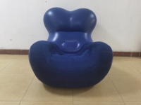 La Mamma, silla inflable moderna, sofá de aire para interiores y exteriores, sofá inflable plegable para dormitorio, Patio, bomba de aire para acampar