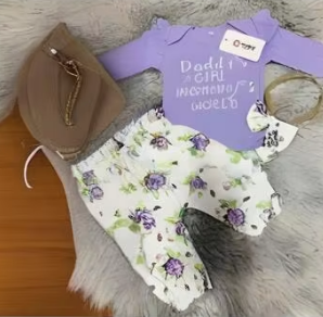 Conjuntos de Ropa de Algodón para Niñas de Verano, Surtido Aleatorio, Venta al por Mayor, Trajes para Bebés y Niños Pequeños, Ropa de Manga Corta para Niños, Excedentes de Fábrica - Product Image 3
