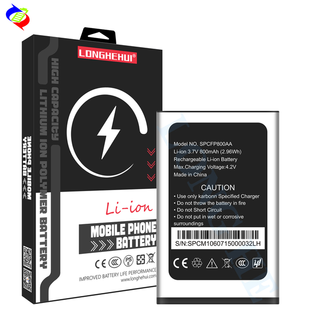 Brand New 800mAh KB-5C Mobile Phone Replacement Battery for K-Touch SPCFP800AA