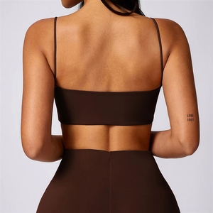 Sujetadores deportivos al por mayor para mujer, tops cortos personalizados para yoga y entrenamiento, sujetadores deportivos ajustables para fitness - Product Image 6
