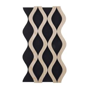Système de grille linéaire en MDF sur mesure, panneau mural acoustique ignifuge B2, <span class=keywords><strong>d</strong></span>écoration moderne pour salon, hôtel de luxe, hall <span class=keywords><strong>d</strong></span>'entrée - Product Image 3
