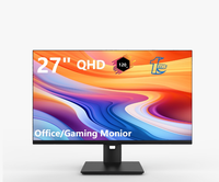 Moniteur de jeu de 27 pouces Taux de rafraîchissement de 120Hz Temps de réponse de 1ms Panneau IPS 2K QHD, 100% SRGB pour le jeu et le divertissement immersifs