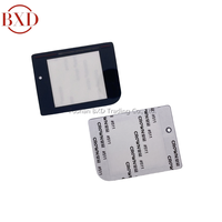 Lentille d'écran en verre avec adhésif pour GAMEBOY Protecteur d'écran Lentille d'écran de couverture LCD avant pour accessoires GB