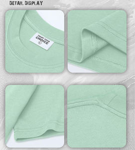 <span class=keywords><strong>OEM</strong></span>定制徽标300Gsm重量级空白t恤超大100% 棉双纱平纹男士t恤制造商 - Product Image 4