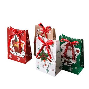 Venta al por mayor <span class=keywords><strong>de</strong></span> Navidad reciclable <span class=keywords><strong>regalar</strong></span> <span class=keywords><strong>bolsas</strong></span> <span class=keywords><strong>de</strong></span> papel dulces <span class=keywords><strong>de</strong></span> Navidad embalaje Santa bolsa <span class=keywords><strong>de</strong></span> galletas - Product Image 1