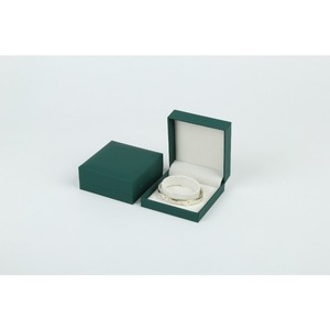 Luxury Wedding Jewelry Packaging <b>Box</b> Custom Logo Ring and <b>Earring</b> <b>Gift</b> <b>Box</b> Green Pink Square Paper Jewelry <b>Box</b> - Product Image 1